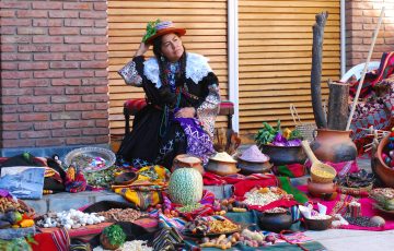 Cocina quechua con sahumada