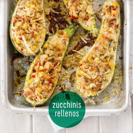 Veggie Zucchinis Rellenos